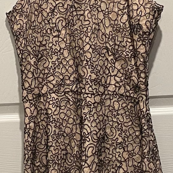 🎈NEW Aqua cream & black dress - Picture 6 of 16